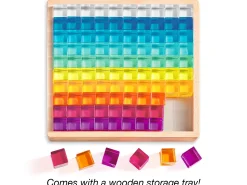 Rainbow Crystal Cubes
