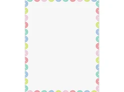 Rainbow Doodles Blank Poster