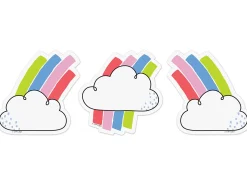 Rainbow Doodles Cloud Mini Accents