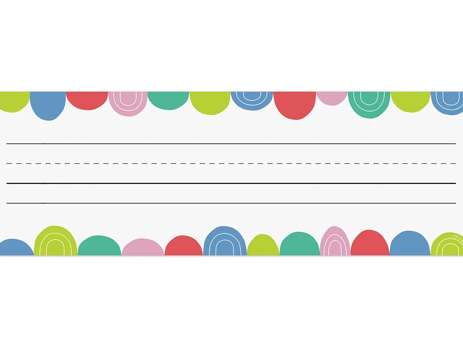 Rainbow Doodles Nameplates