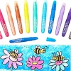 Rainbow Sparkle Watercolor Gel Crayons - Set of 12