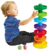 Rainbow Stack Ball Track