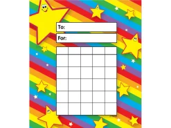 Rainbow & Star Mini Incentive Charts