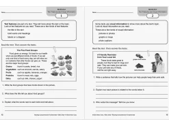 Reading Comprehension Fundamentals Workbook - Gr. 3
