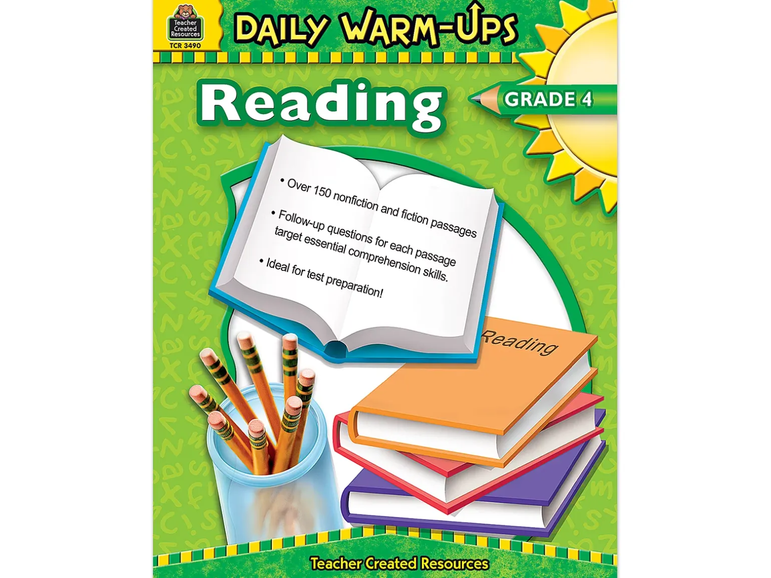 Reading Daily Warm-Ups Workbook - Gr. 4