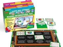 Reading Informational Text Folder Game Library - Gr. 4-5