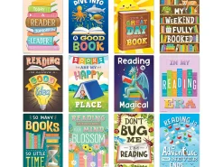 Reading Is Fun Small Motivational Poster Pack