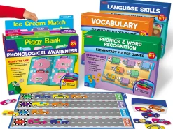 Reading Skills Folder Game Libraries - K-Gr. 1 - Complete Set