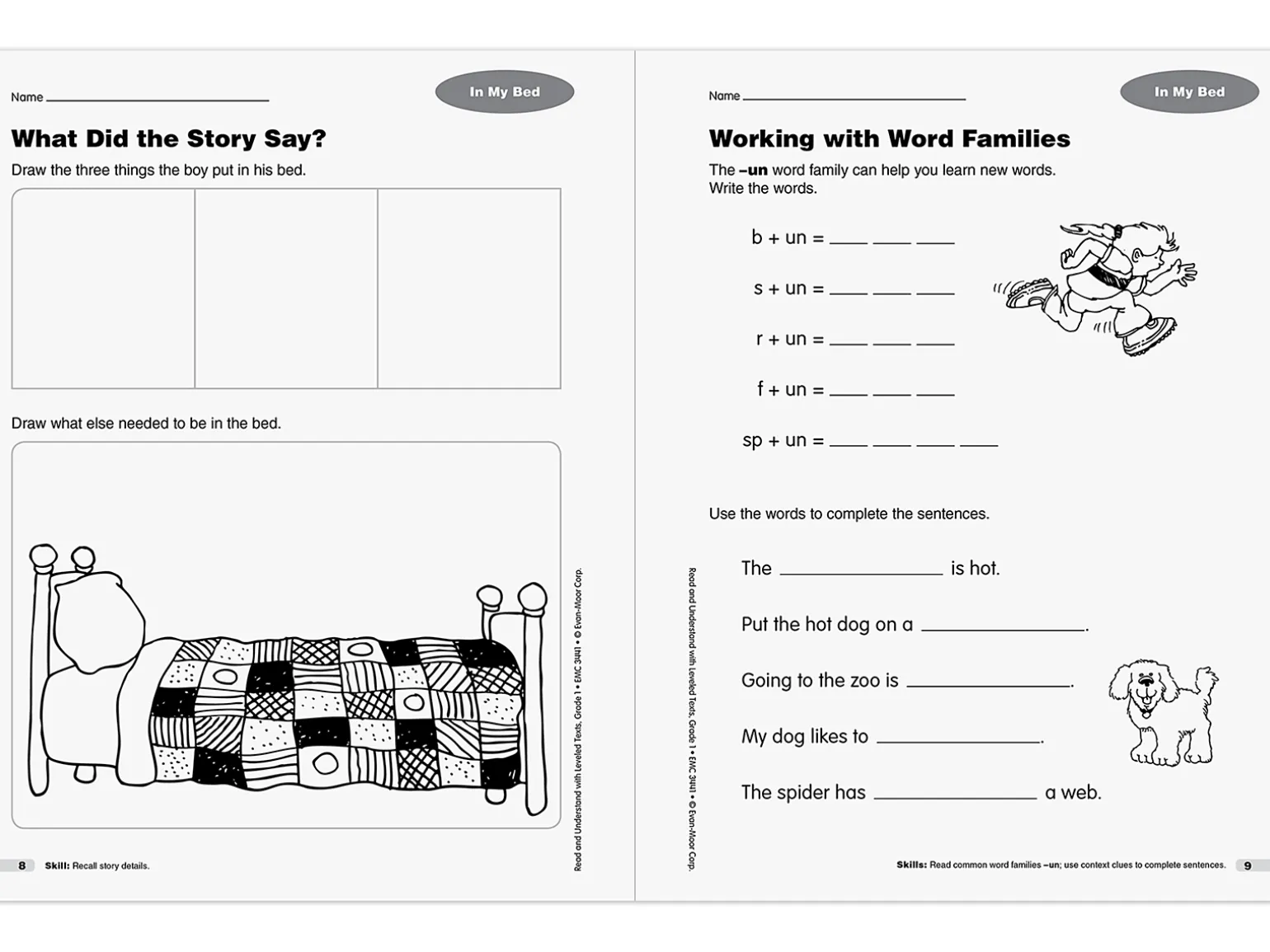 Read & Understand with Leveled Texts Workbook - Gr. 1