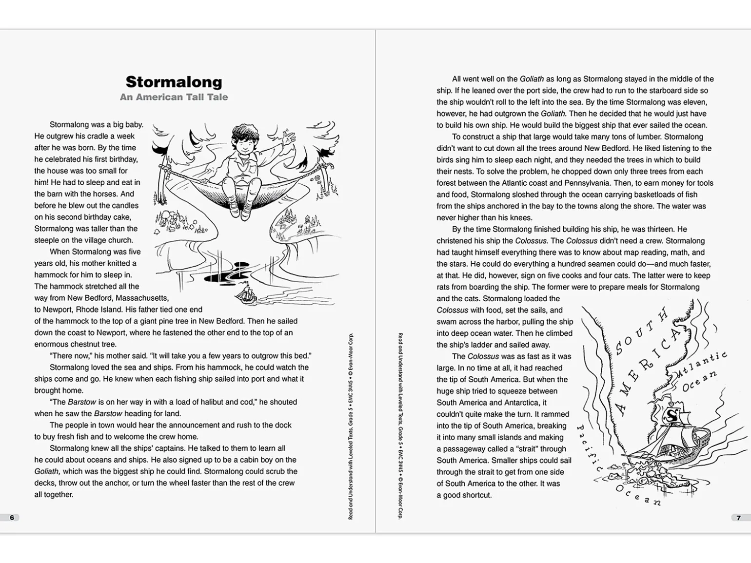 Read & Understand with Leveled Texts Workbook - Gr. 5