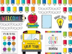 Ready for School Welcome Bulletin Board Set