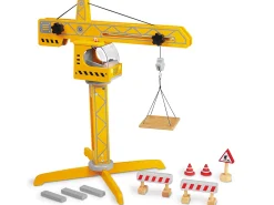 Real-Working Construction Crane
