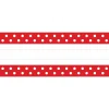 Red Polka Dot Double-Sided Nameplates