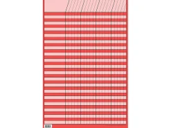 Red Small Incentive Chart