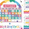 Retro Remix Best Day Ever Calendar Bulletin Board Set