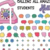 Retro Remix Calling All Amazing Students Bulletin Board Set