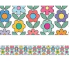 Retro Remix Flowers Border