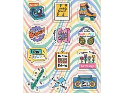 Retro Remix Motivational Stickers