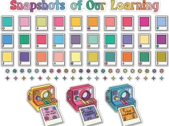 Retro Remix Snapshots of Our Learning Bulletin Board Set