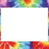 Retro Tie-Dye Name Tags