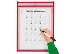 Reusable Write & Wipe Pocket