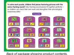 Rhyming Sounds Learning Puzzles