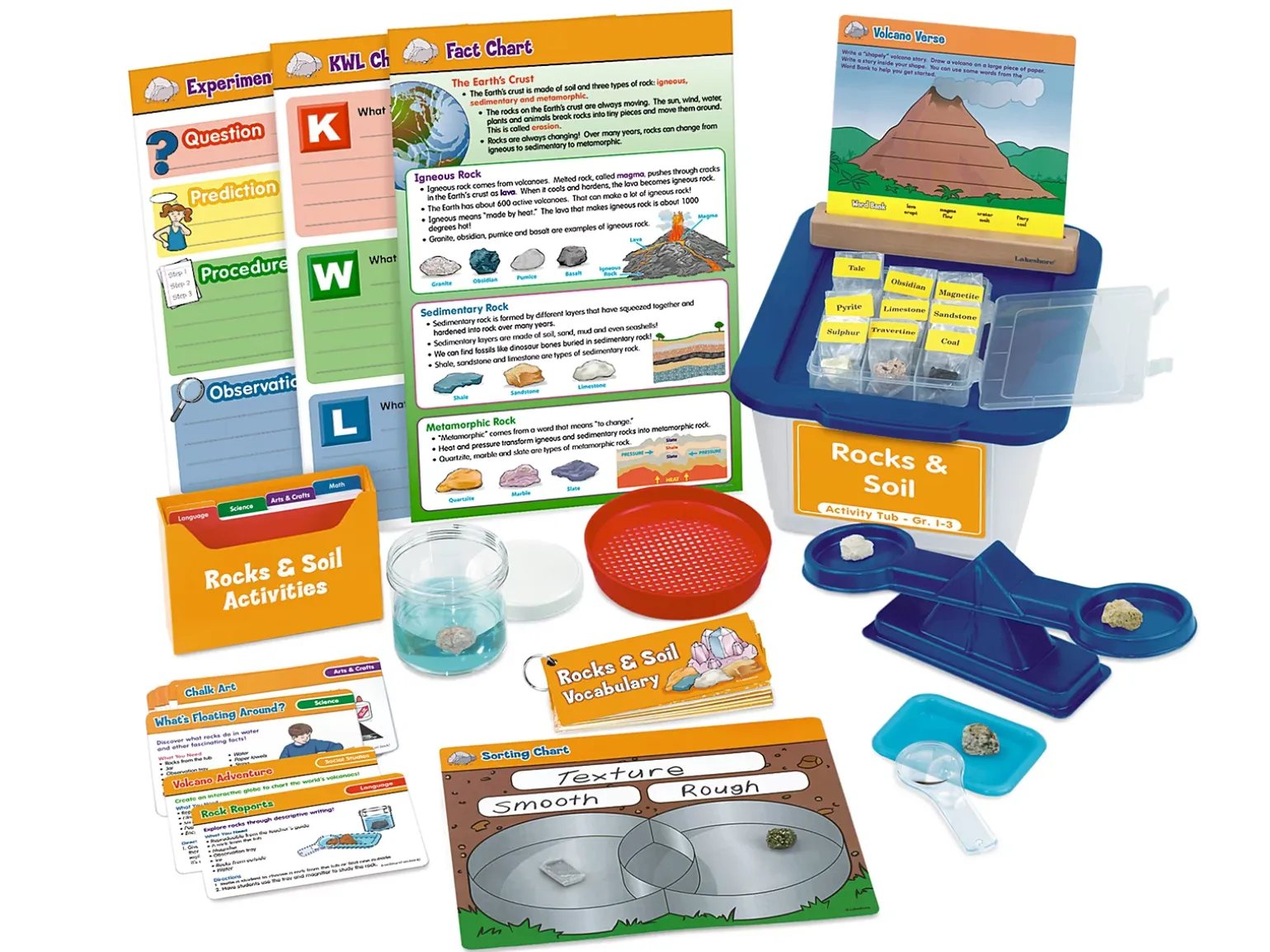 Rocks & Soil Activity Tub - Gr. 1-3