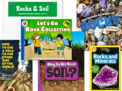 Rocks & Soil Book Library - Gr. 1-3