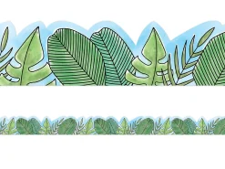 Safari Friends Jumbo Leaf Border