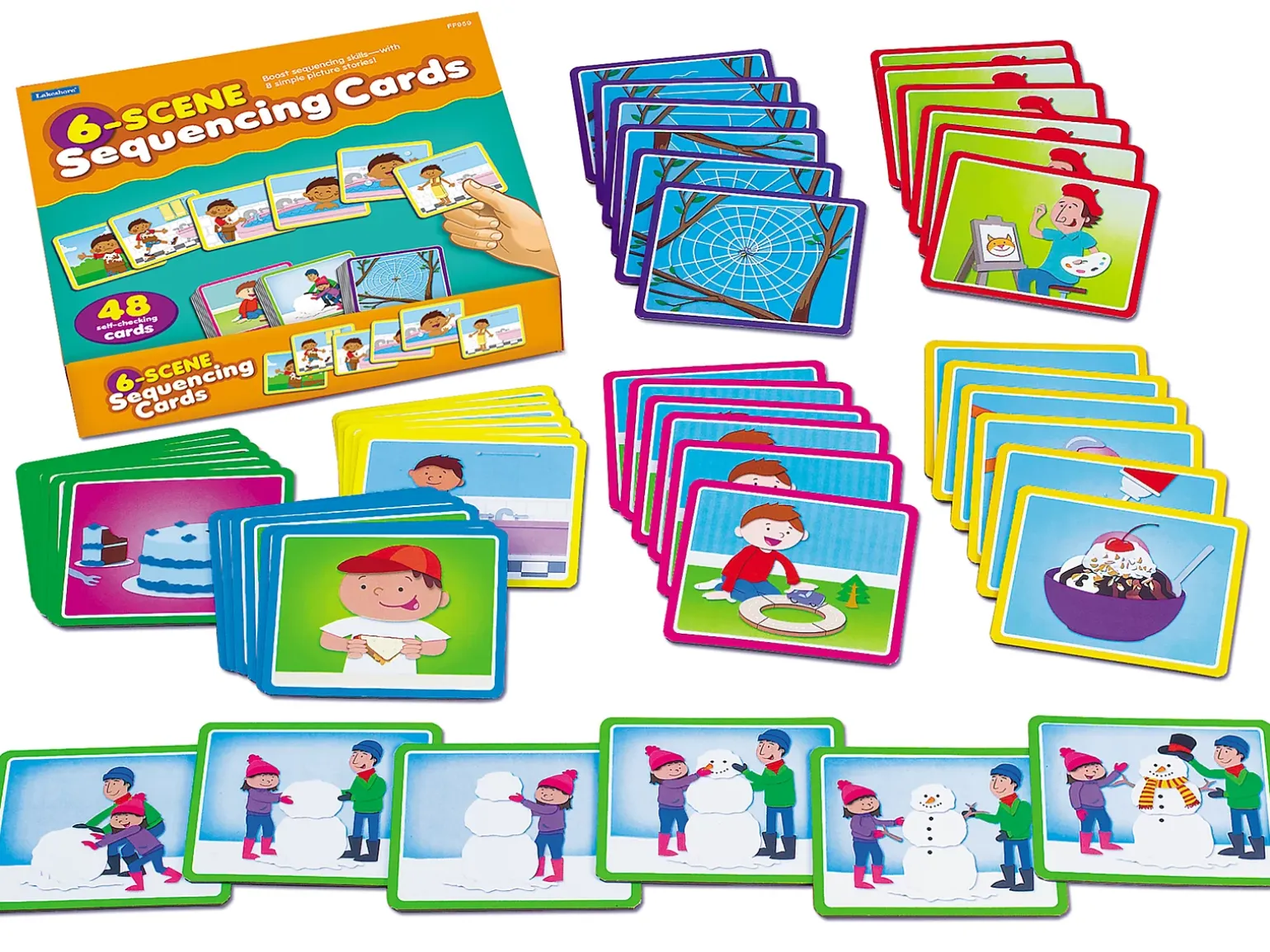 6-Scene Sequencing Cards