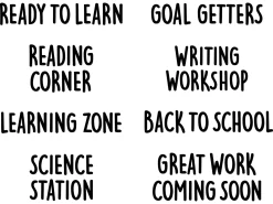 Schooltime Bulletin Board Set