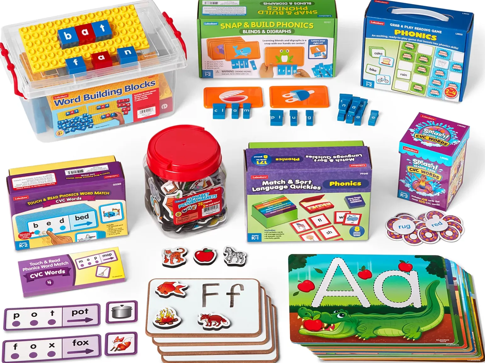 Science of Reading Phonics Activities Bundle - K-Gr. 1