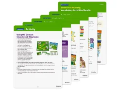 Science of Reading Vocabulary Activities Bundle - Gr. 1-2