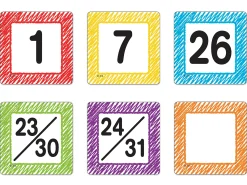 Scribble Calendar Mini Accents