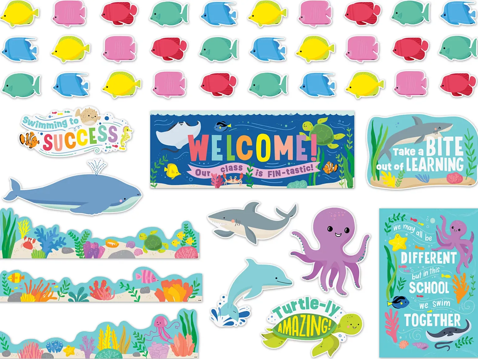 Sea Friends Bulletin Board Set