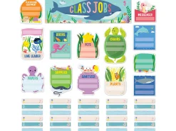 Sea Friends Classroom Jobs Bulletin Board Set