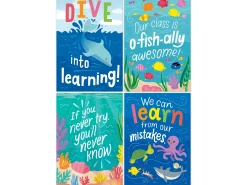 Sea Friends Inspirational Poster Pack