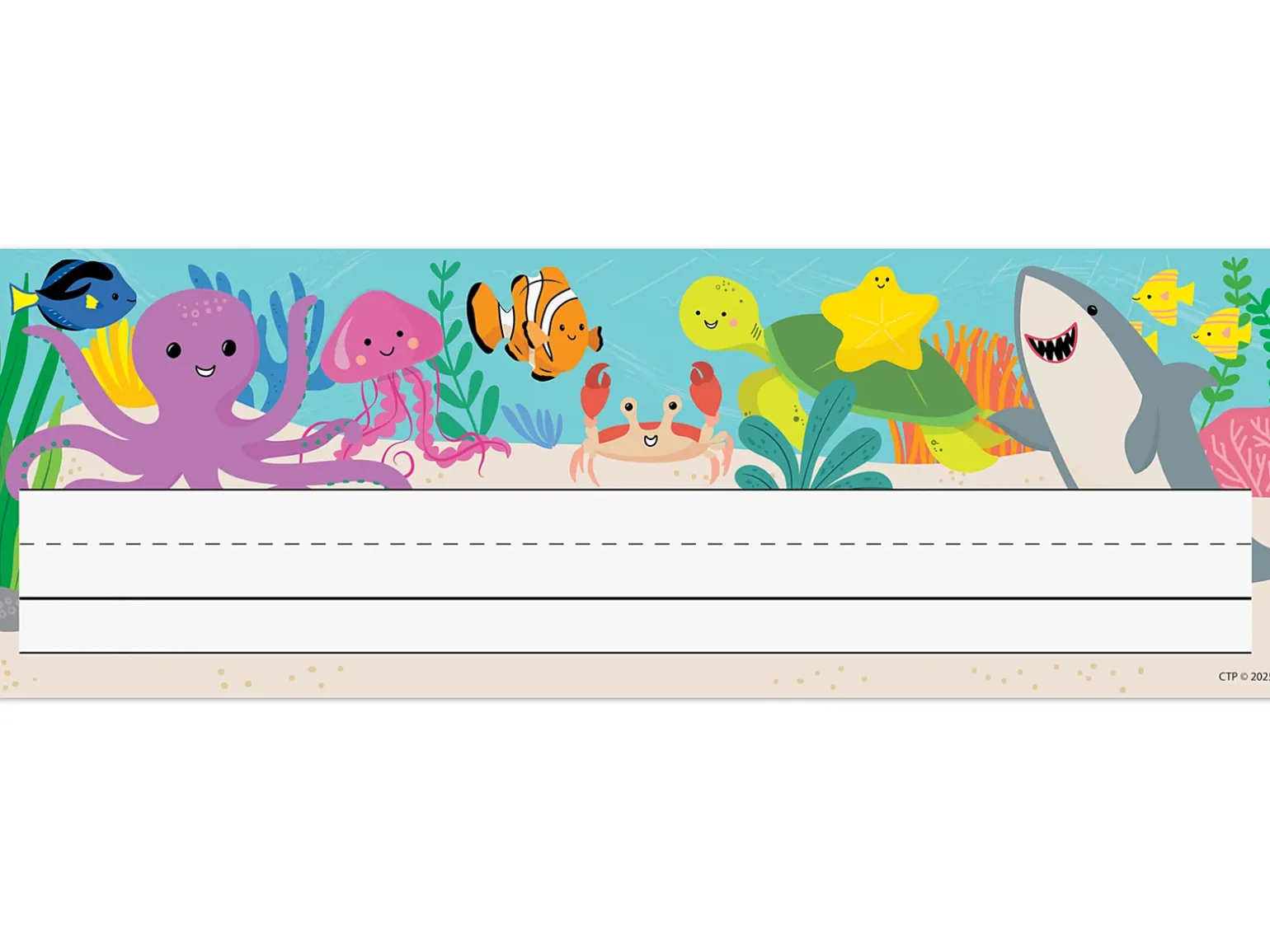 Sea Friends Nameplates