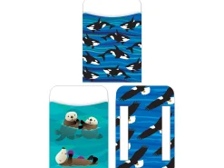 Sea & Sky Library Pockets - Variety Pack