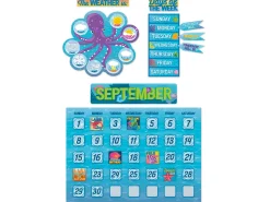 Seas the Day Calendar Bulletin Board Set