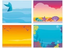 Seas the Day Name Tags - Variety Pack