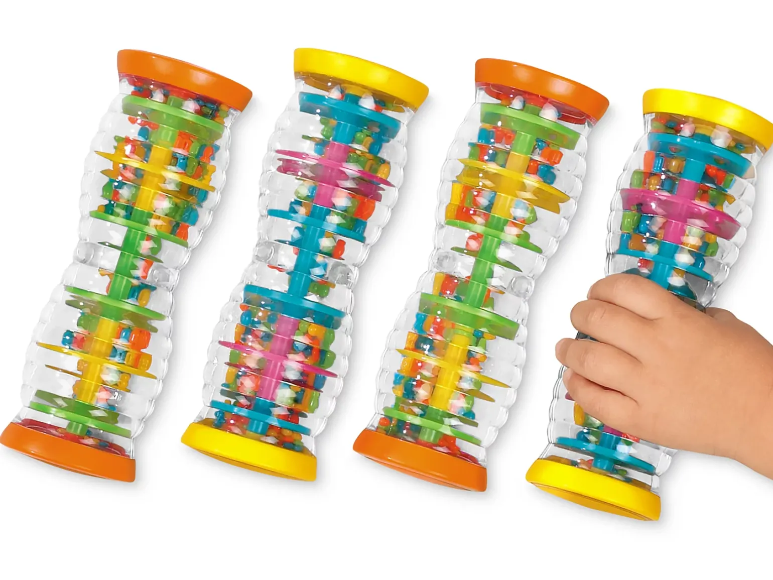 See-Inside Rainsticks - Set of 4