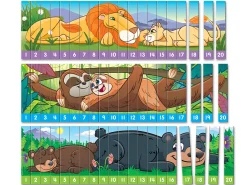 Sequencing Numbers 1-20 Puzzles - Set of 3