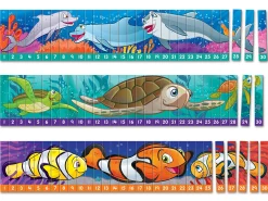 Sequencing Numbers 1-30 Puzzles - Set of 3