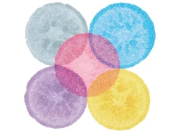 Shimmering Dot Art Painters - Set of 5