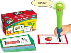 Short Vowels Power Pen!® Quiz Cards