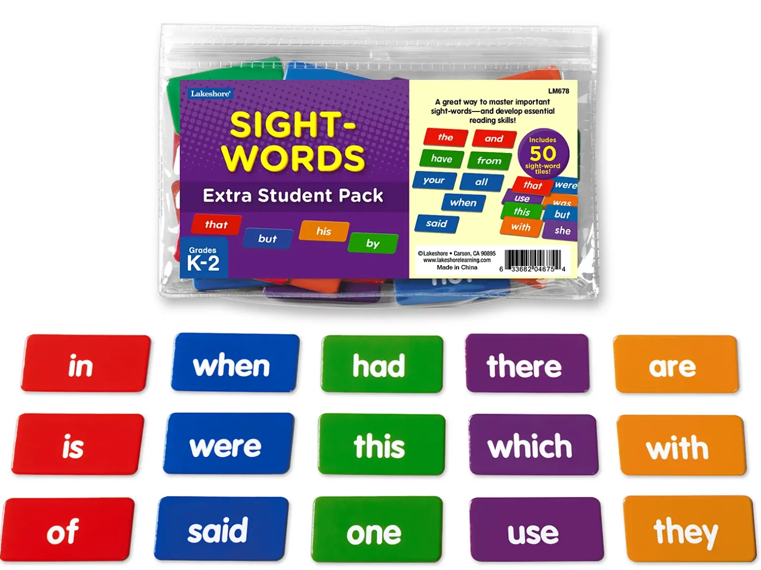 Sight-Words Hands-On Student Pack