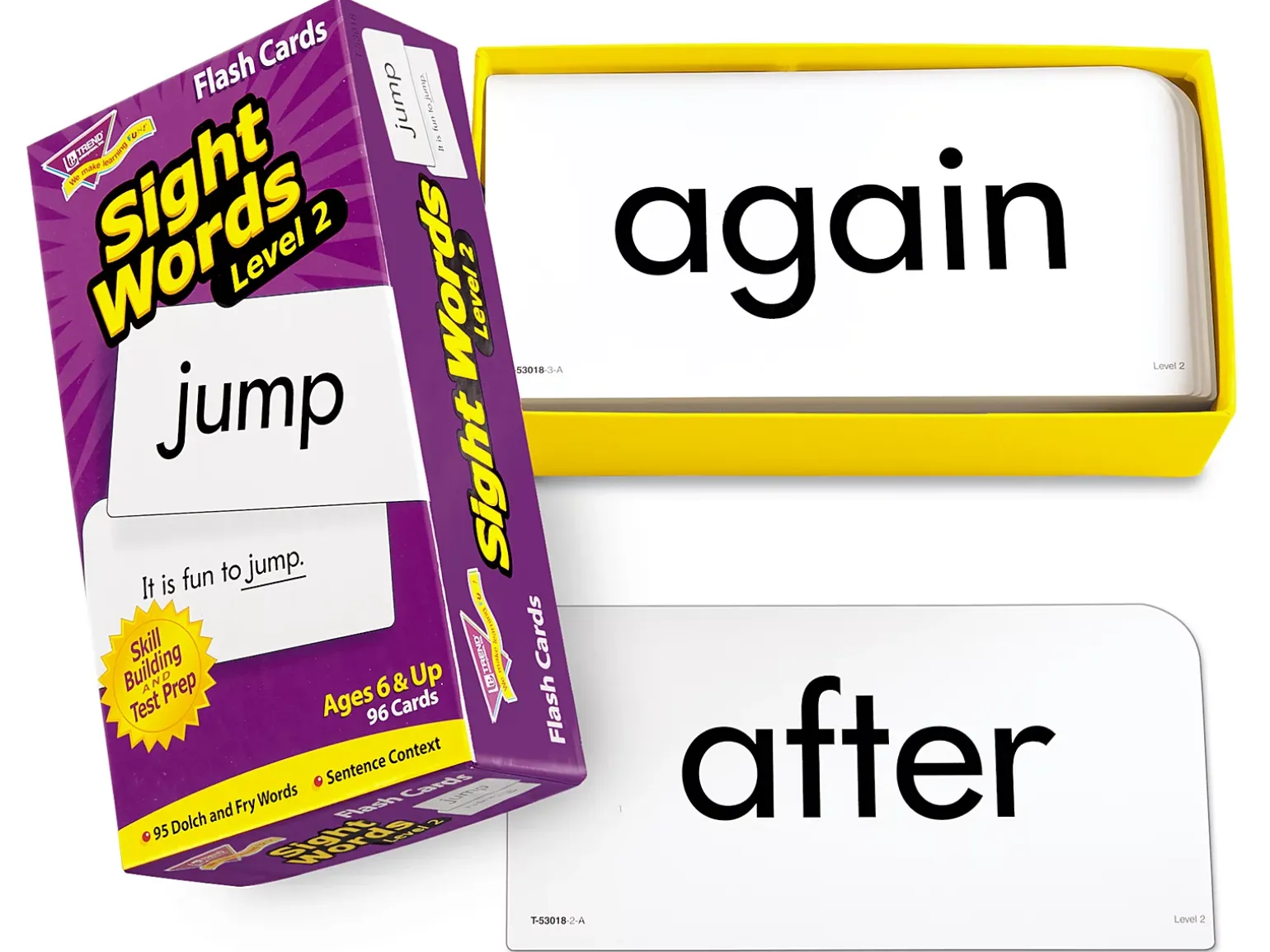 Sight-Words Level 2 Flash Cards- 95 Cards
