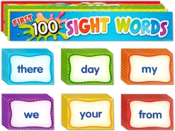 Sight-Words Pocket Chart Cards
