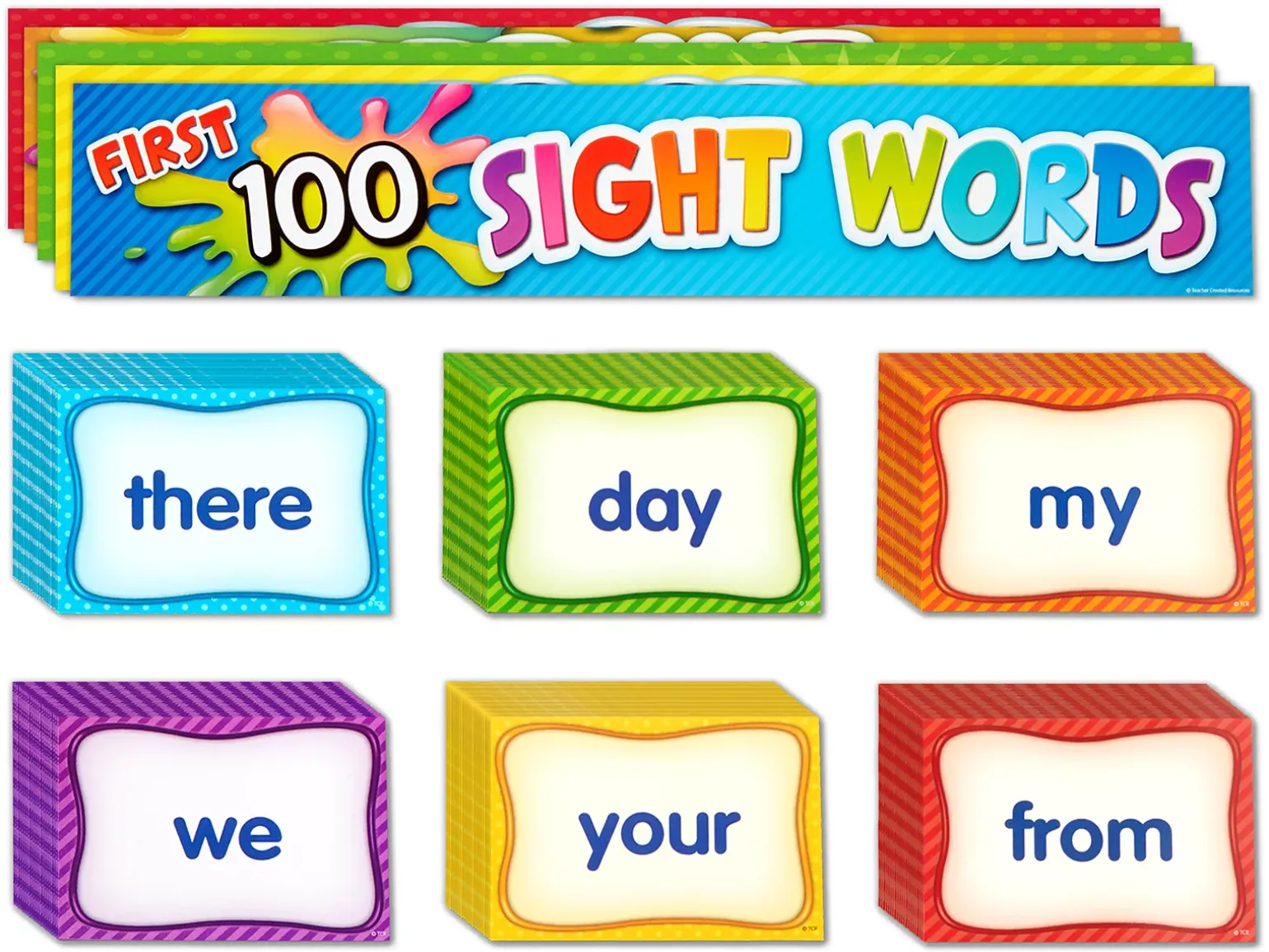 Sight-Words Pocket Chart Cards